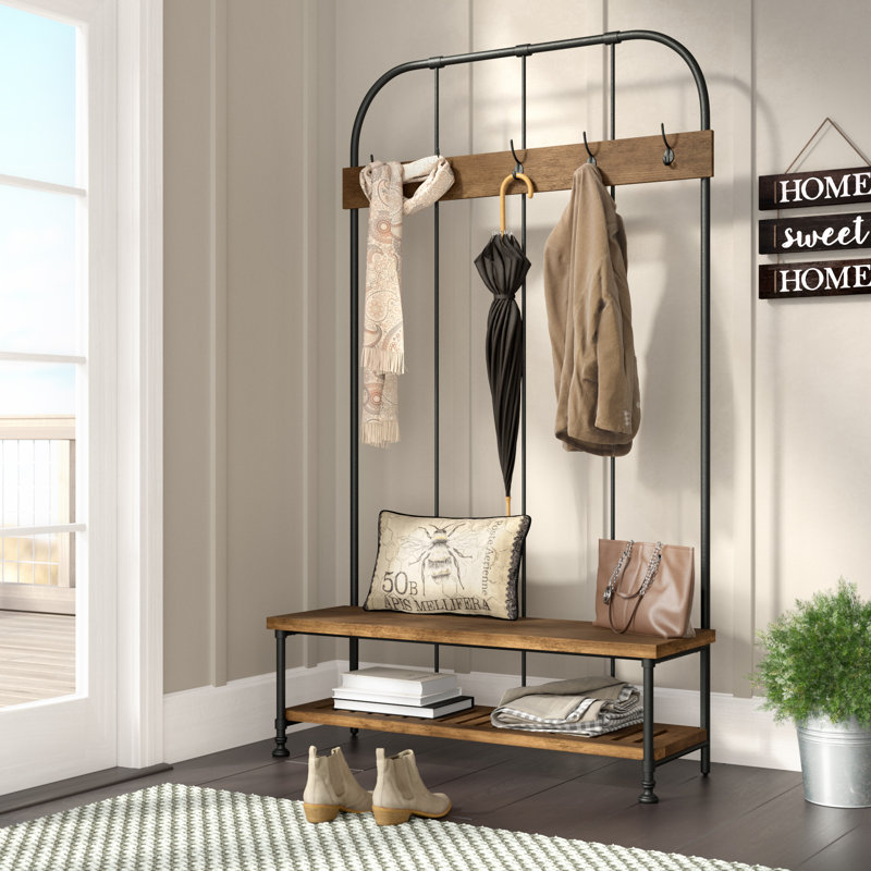 Gracie Oaks Covell Hall Tree & Reviews Wayfair